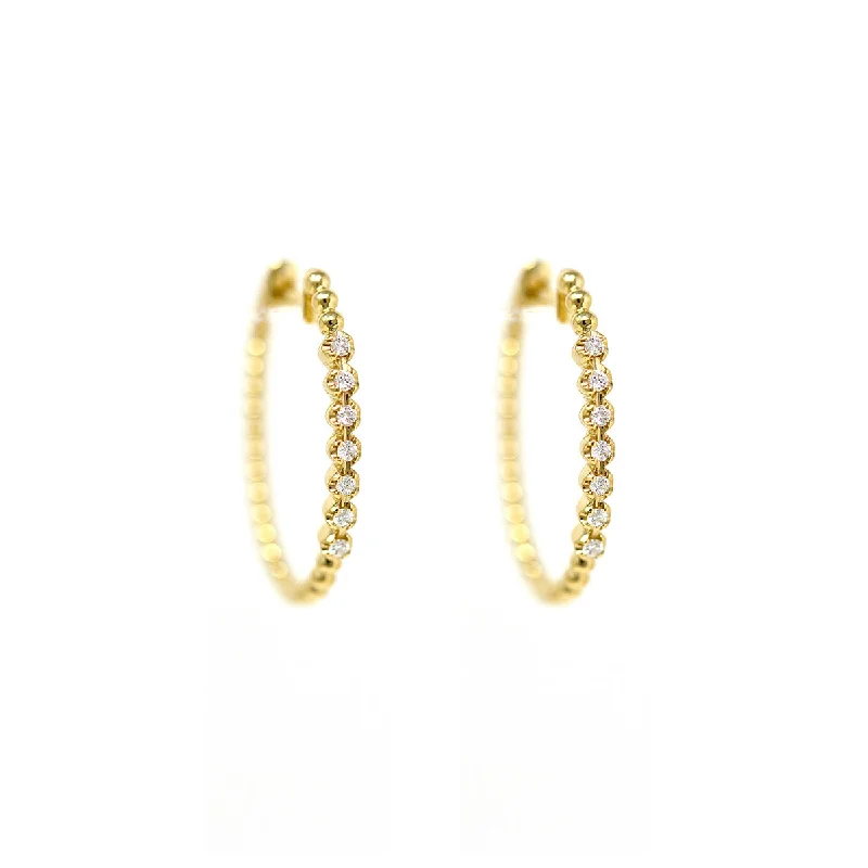 Caviar Oval Hoops