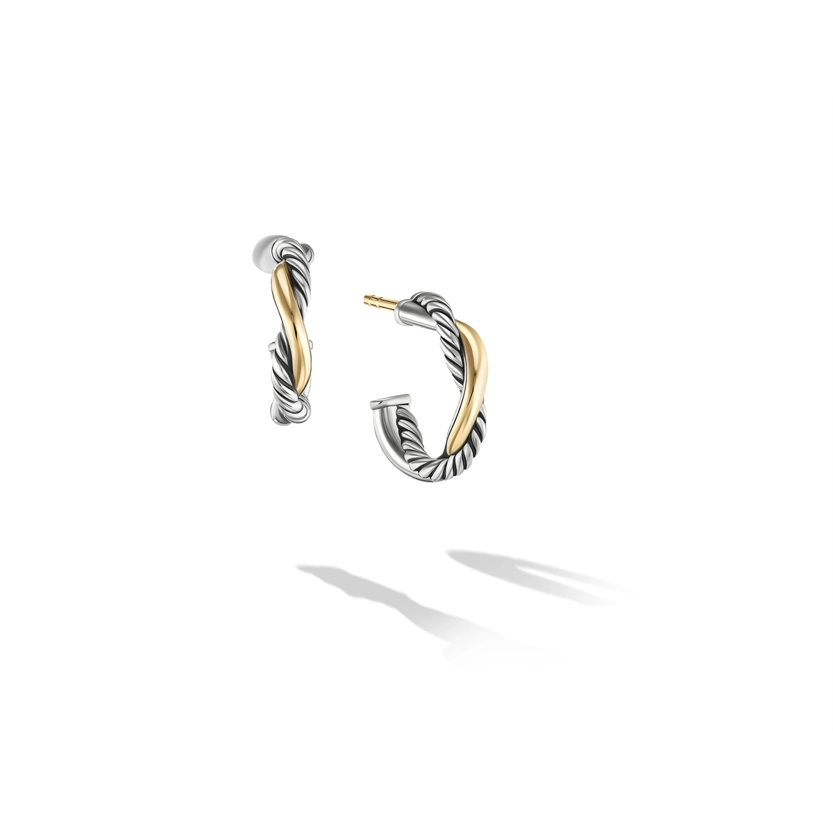 David Yurman 3mm Infinity Hoop Earrings