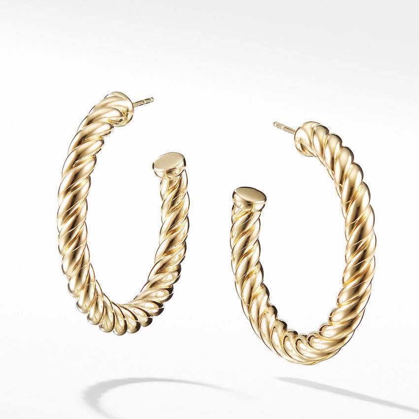 David Yurman Cable Hoop Earrings