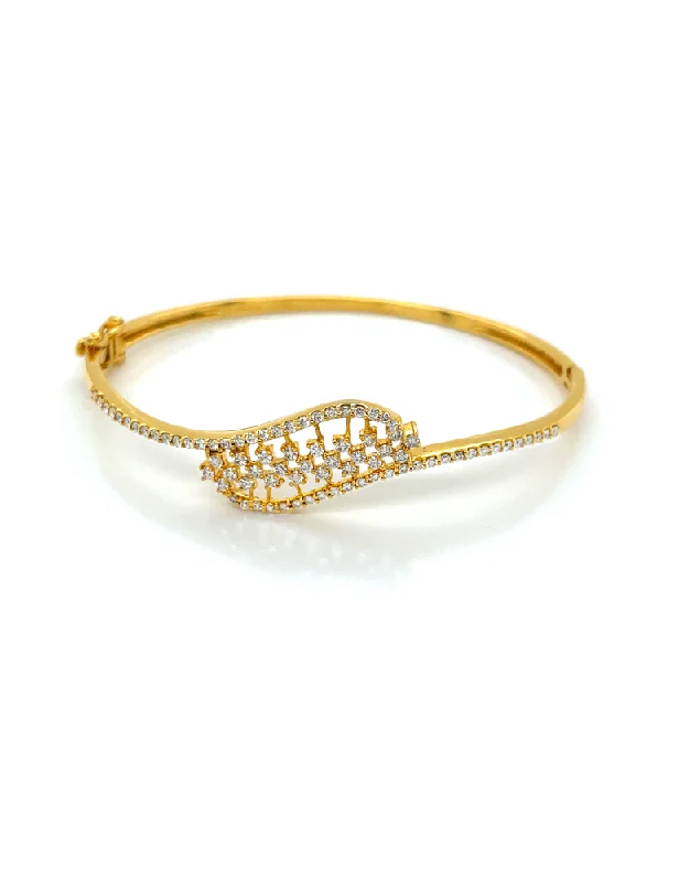 Diamond Bangle Bracelet 18 Karat