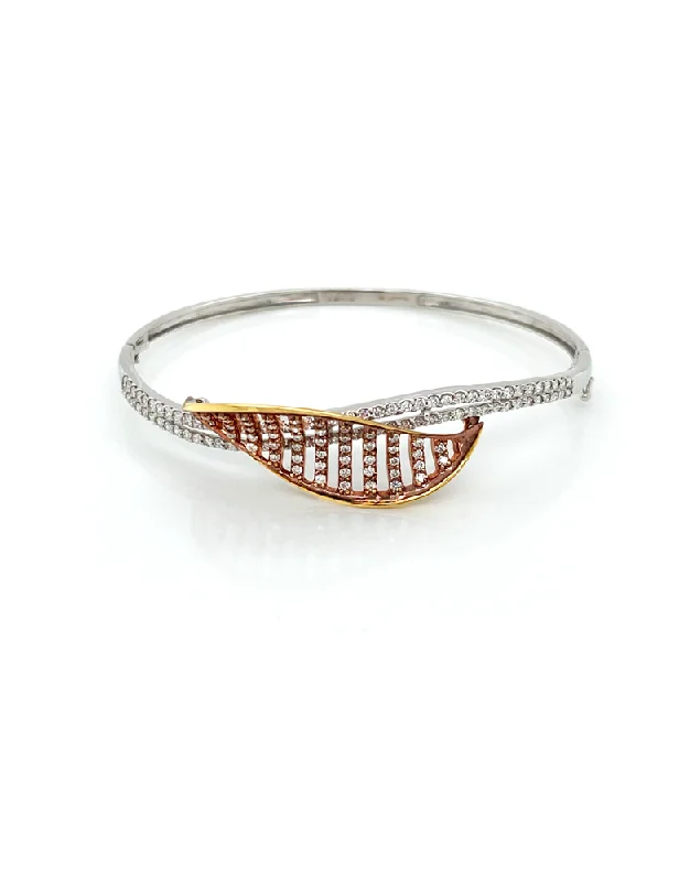 Diamond Bangle Bracelet 18 Karat