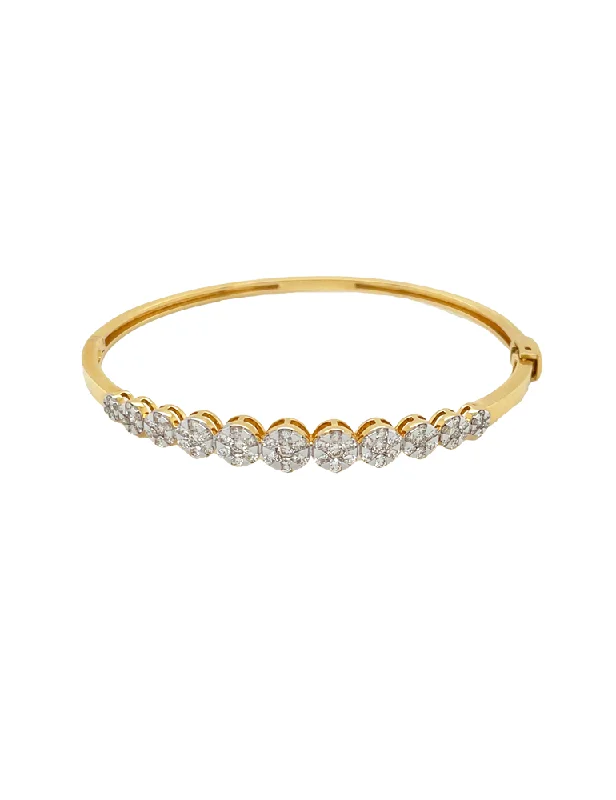 Diamond Bangle Bracelets 18 Karat