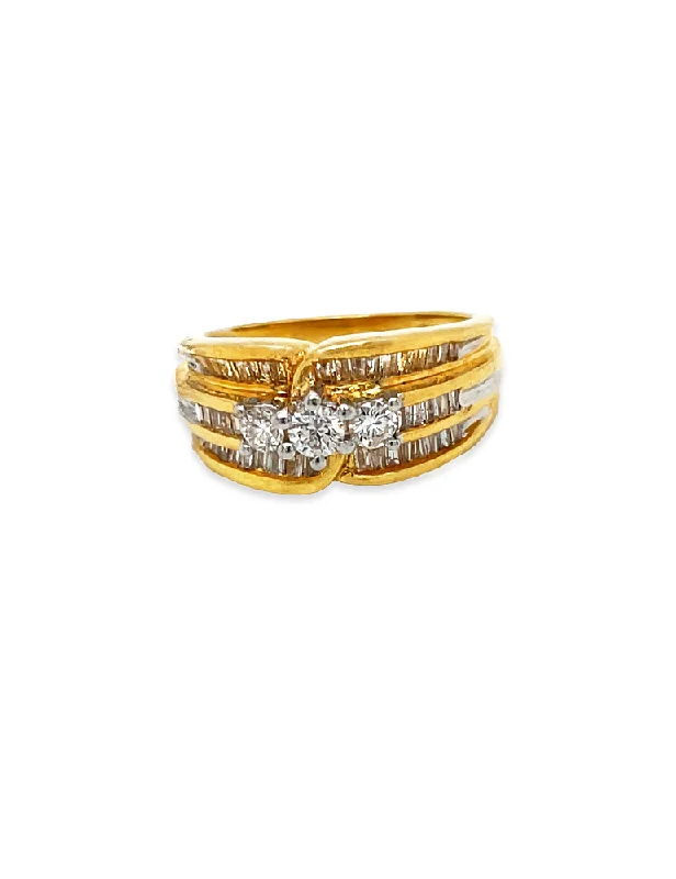 Diamond Ring 14 Karat