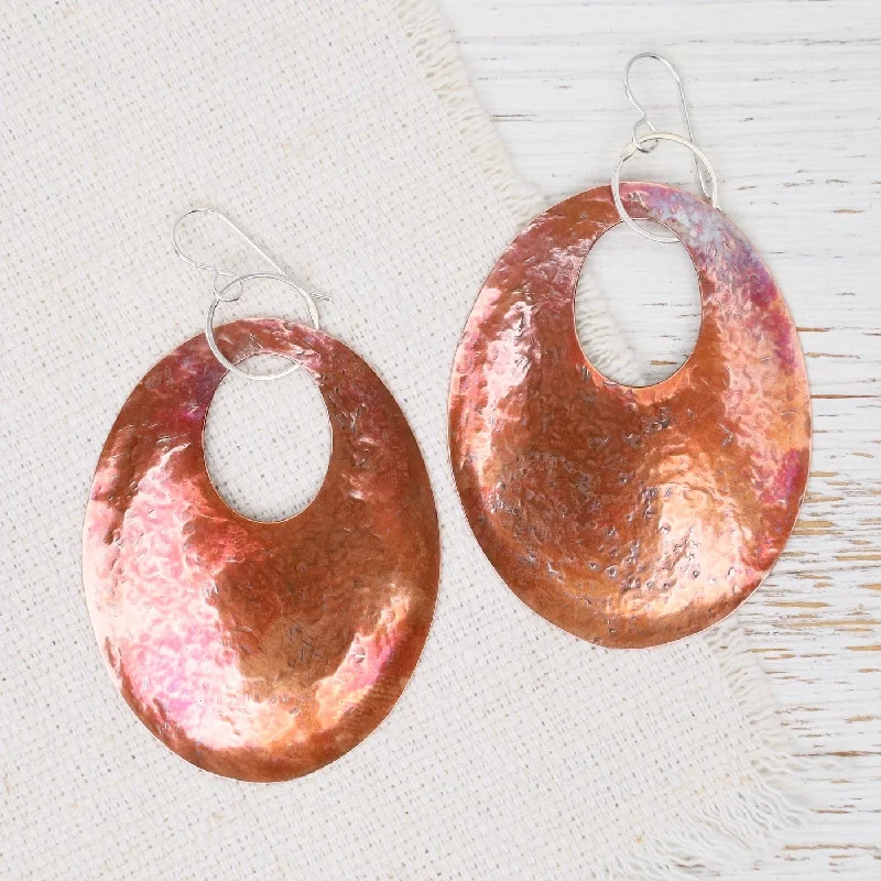 Cinnamon Girl Hoop Earrings