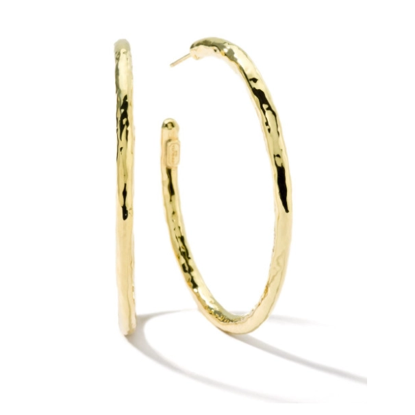 Ippolita 18K Yellow Gold Glamazon #4 Hoop Earrings