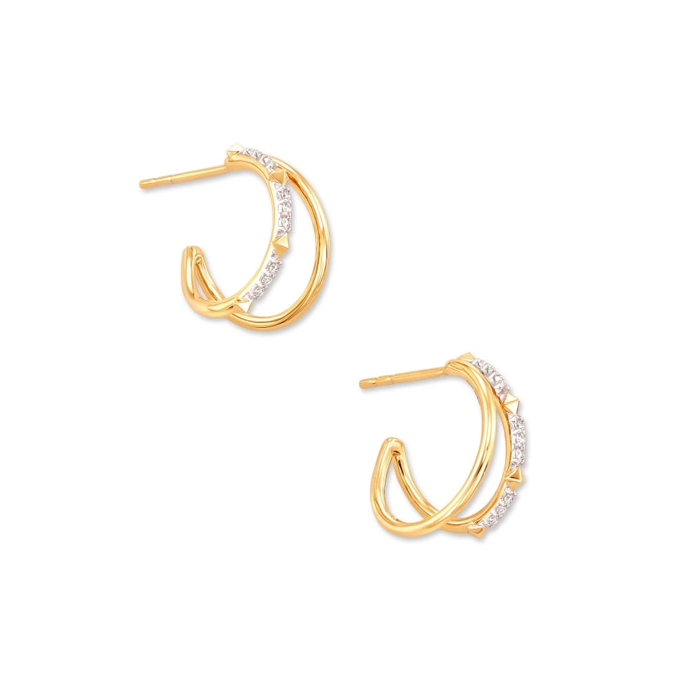 Kendra Scott Astrid Split Hoop Earrings