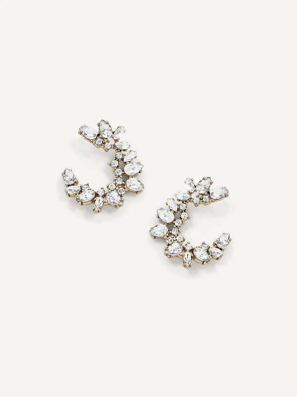 Lupe Crescent Studs