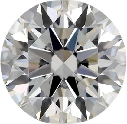 0.5 Carat L VVS1 Round Natural Diamond