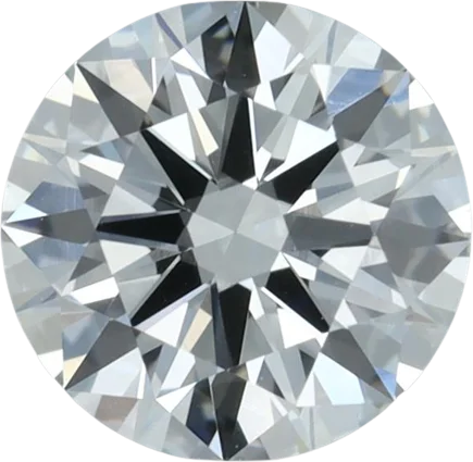 0.51 Carat I VVS1 Round Natural Diamond