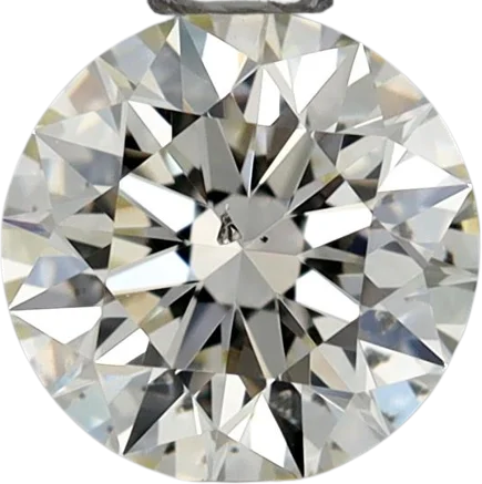 0.54 Carat K SI2 Round Natural Diamond