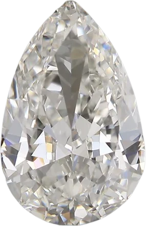 0.58 Carat G VVS1 Pear Natural Diamond