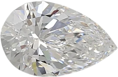 0.71 Carat D IF Pear Lab Diamond