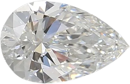 0.72 Carat D VS1 Pear Lab Diamond