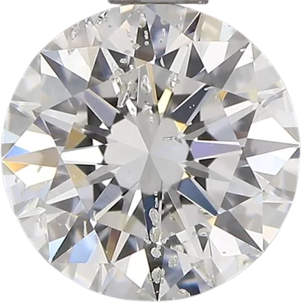 0.72 Carat E I1 Round Natural Diamond