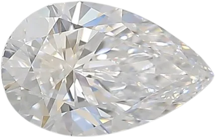 0.73 Carat D VS1 Pear Lab Diamond