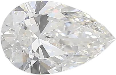 0.74 Carat E VS1 Pear Lab Diamond