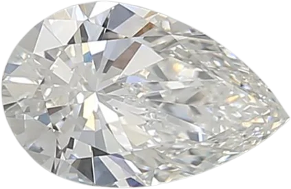 0.76 Carat E VVS1 Pear Lab Diamond