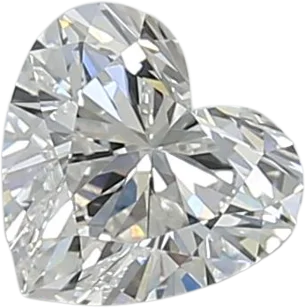 0.78 Carat D VVS1 Heart Lab Diamond