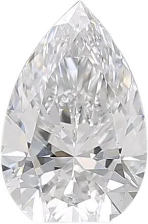 0.79 Carat D VS1 Pear Lab Diamond