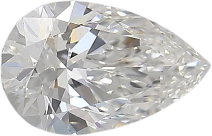 0.79 Carat E VS1 Pear Lab Diamond