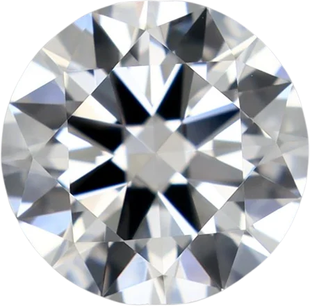 0.9 Carat I VVS1 Round Natural Diamond