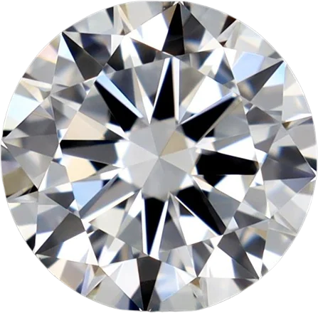 0.9 Carat I VVS1 Round Natural Diamond