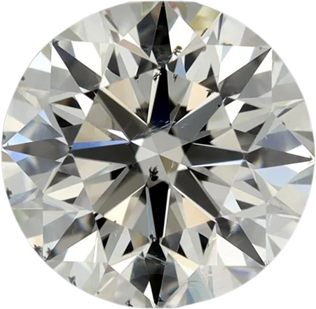 0.9 Carat K SI2 Round Natural Diamond