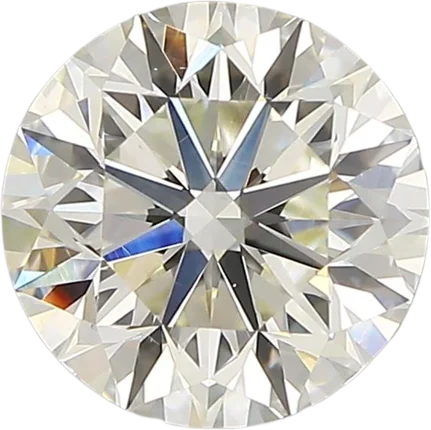 0.9 Carat L VS2 Round Natural Diamond