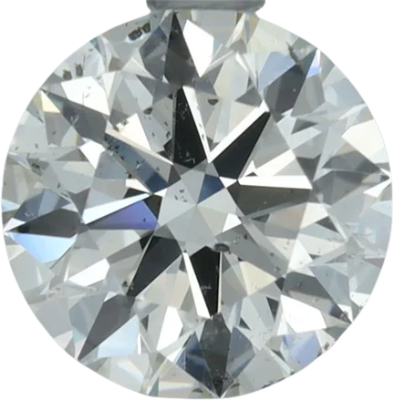 0.91 Carat L SI2 Round Natural Diamond