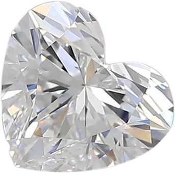 0.96 Carat D VS1 Heart Lab Diamond