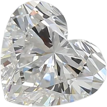 0.97 Carat D VVS2 Heart Lab Diamond