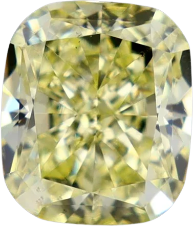 1 Carat FY SI1 Elongated Cushion Natural Diamond