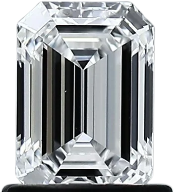 1 Carat D VVS2 Emerald Lab Diamond