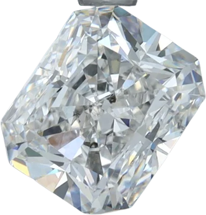 1 Carat F SI2 Radiant Natural Diamond