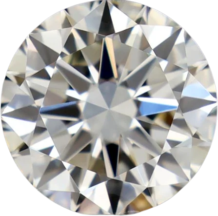 1 Carat K VVS1 Round Natural Diamond