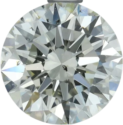 1 Carat N SI1 Round Natural Diamond