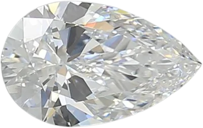 1.02 Carat D VS1 Pear Lab Diamond