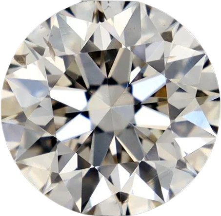 1.03 Carat K, Faint B SI2 Round Natural Diamond