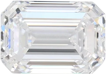 1.05 Carat D VVS1 Emerald Lab Diamond