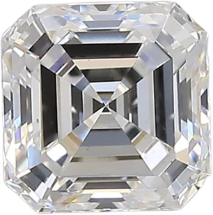 1.06 Carat D VS1 Asscher Lab Diamond