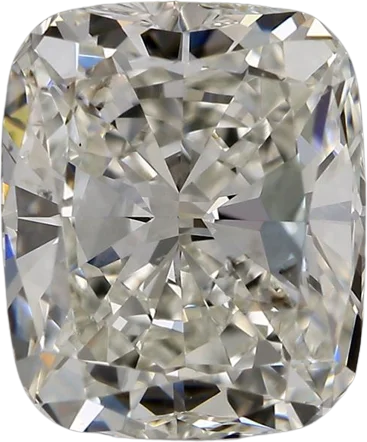 1.06 Carat H SI1 Elongated Cushion Natural Diamond