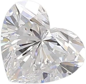 1.08 Carat D VVS1 Heart Lab Diamond