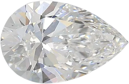 1.08 Carat E VVS1 Pear Lab Diamond