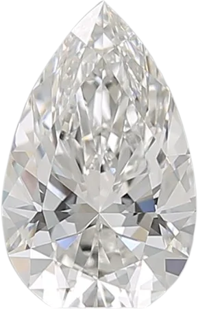 1.22 Carat F VVS1 Pear Lab Diamond