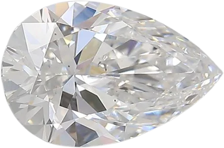 1.25 Carat D VS1 Pear Lab Diamond