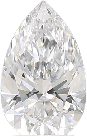 1.29 Carat D IF Pear Lab Diamond