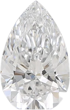 1.29 Carat D IF Pear Lab Diamond