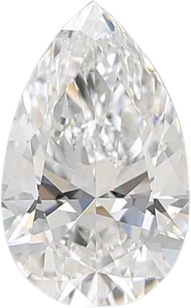 1.29 Carat E IF Pear Lab Diamond