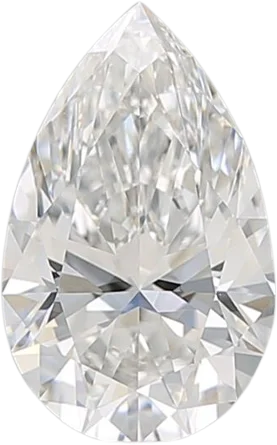 1.3 Carat E VVS1 Pear Lab Diamond