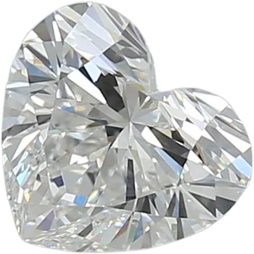 1.41 Carat D VVS2 Heart Lab Diamond